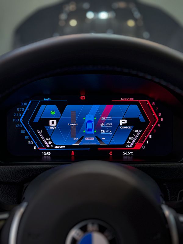 Производительная полностью цифровая ЖК-панель приборов для BMW